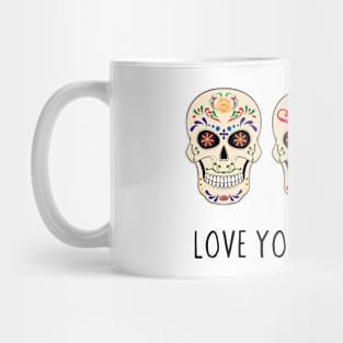 Mexican Sugar Skull Mug